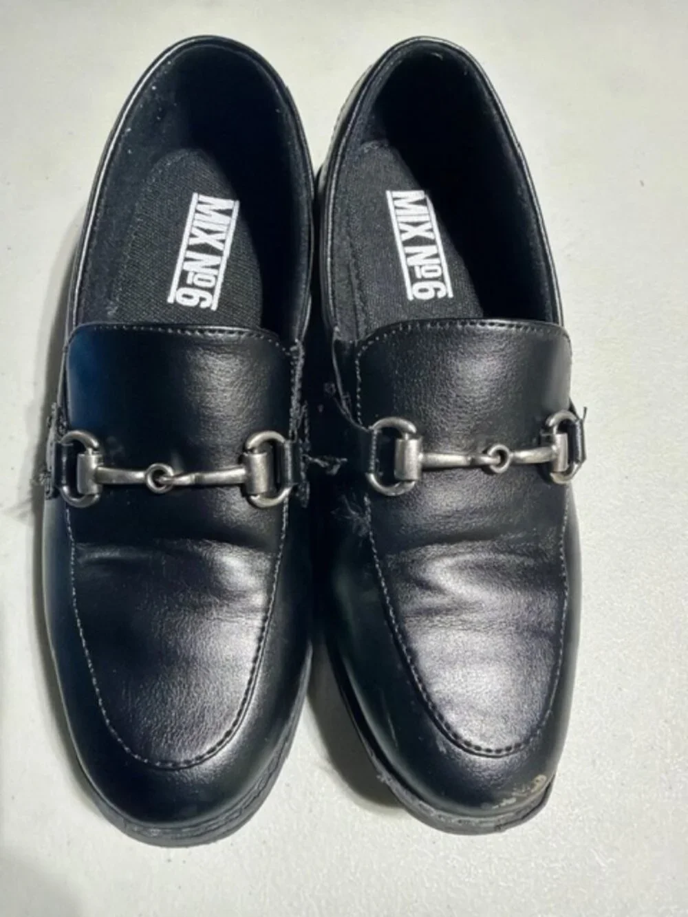 Black Shoes materials loafers with silver buckle detail #loafers #buckle Boys